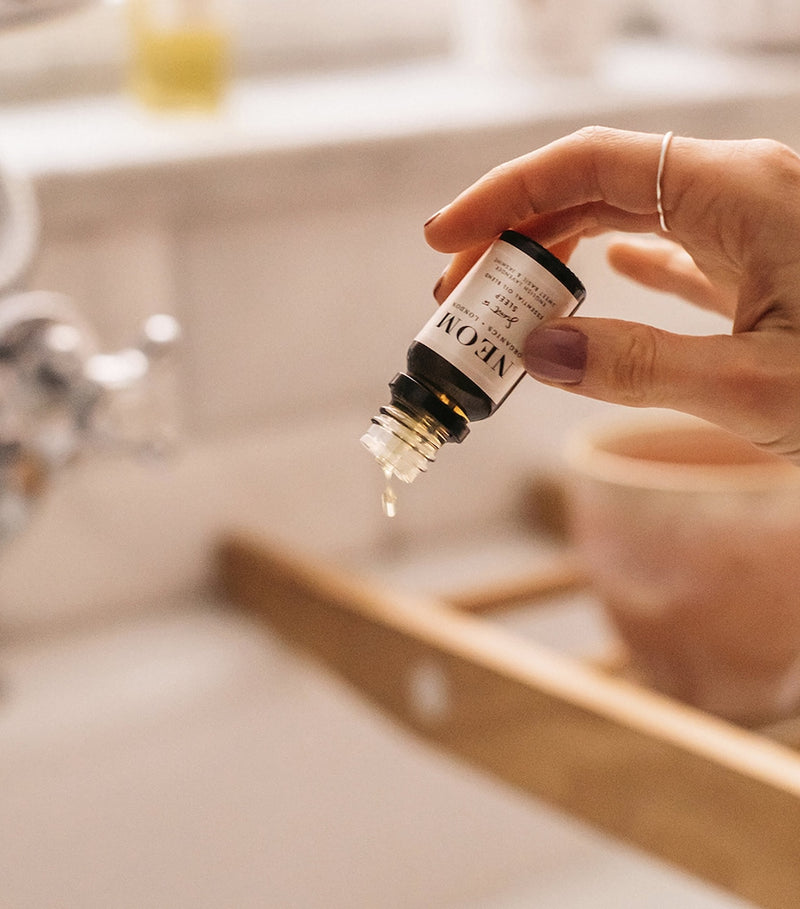 NEOM Wellbeing Essential Oil Blend Set, imported from the UK