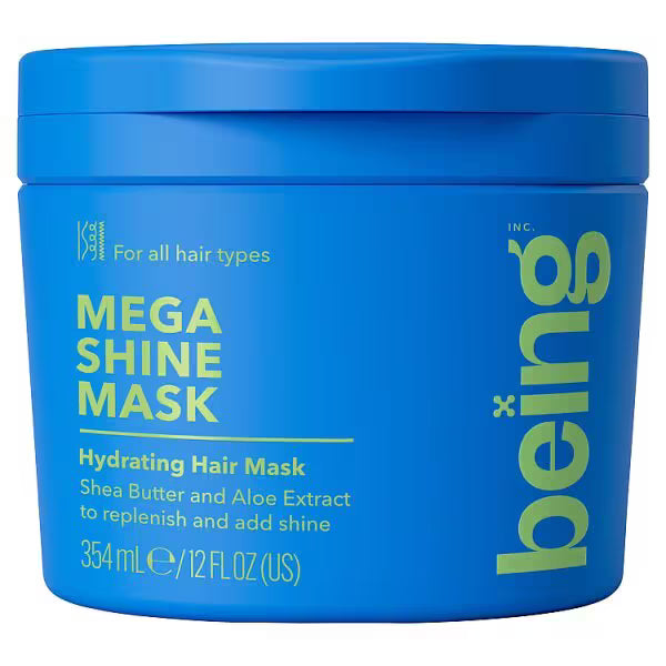 Being Mega Shine Hydrating Hair Mask 354ml - British product