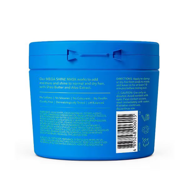 Being Mega Shine Hydrating Hair Mask 354ml - British product