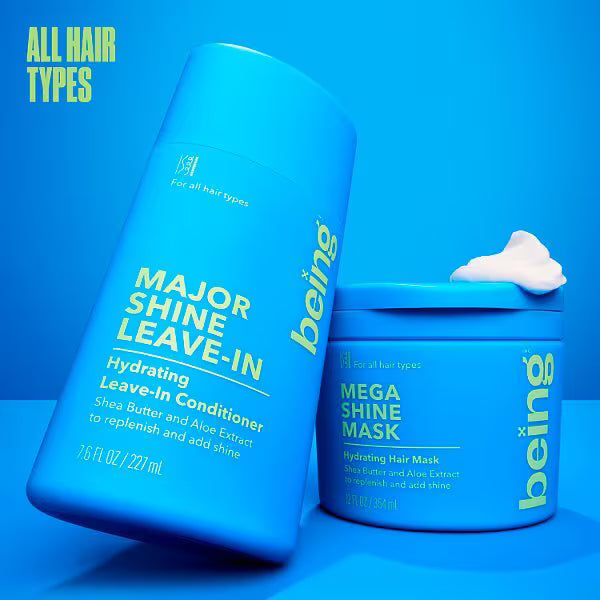 Being Mega Shine Hydrating Hair Mask 354ml - British product