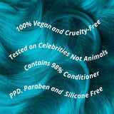 Manic Panic High Voltage hair dye Atomic Turquoise 237ml, imported from the UK