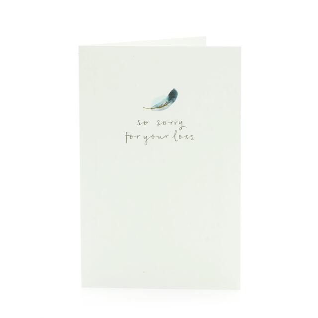 Sorry For Your Loss Sympathy Card - McGrocer
