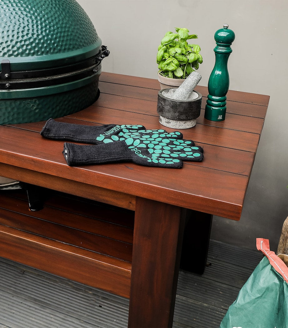 Big Green Egg Extra Large Mahogany Egg Table Nest