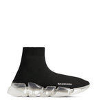Knitted Sneakers with Ergonomic Sole and Lace-Up Fastening