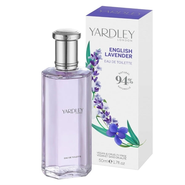 Yardley London English lavender floral eau de toilette 50ml (British brand)