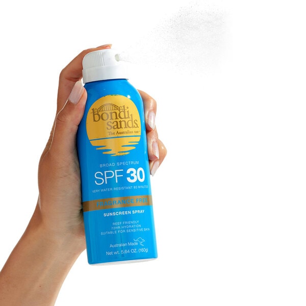 Bondi Sands SPF 30 Mist 160g Fragrance Free - British product