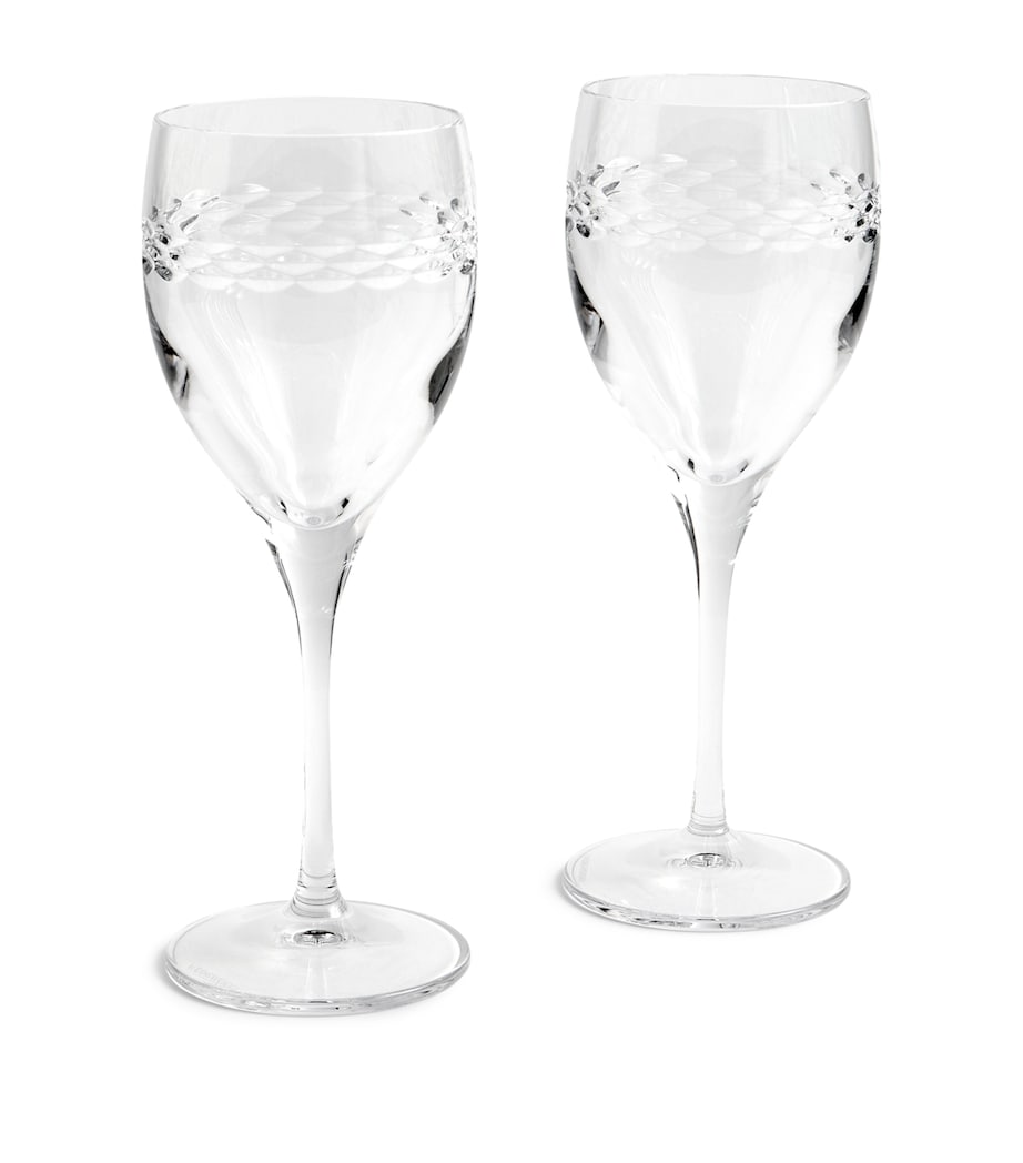 Wedgwood Neo wine glasses set of 2, 280ml each (British brand)