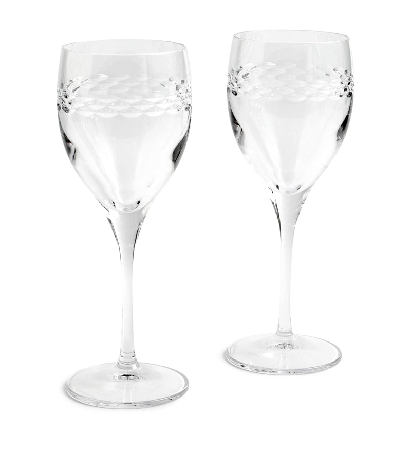 Wedgwood Neo wine glasses set of 2, 280ml each (British brand)