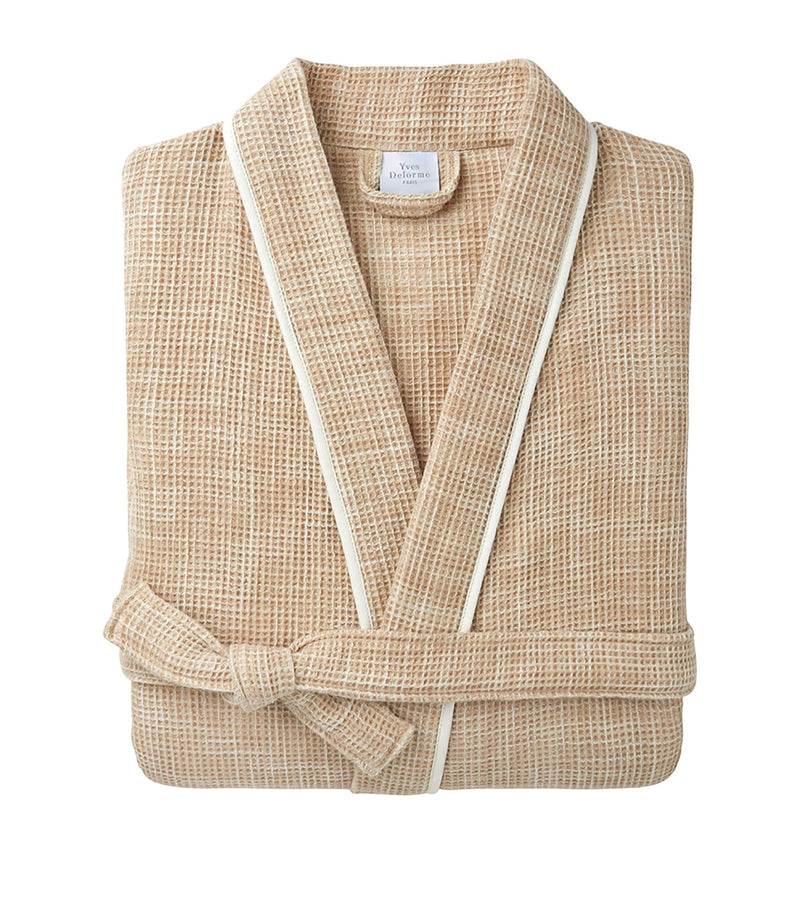 Yves Delorme Cotton Leo bathrobe (British brand)