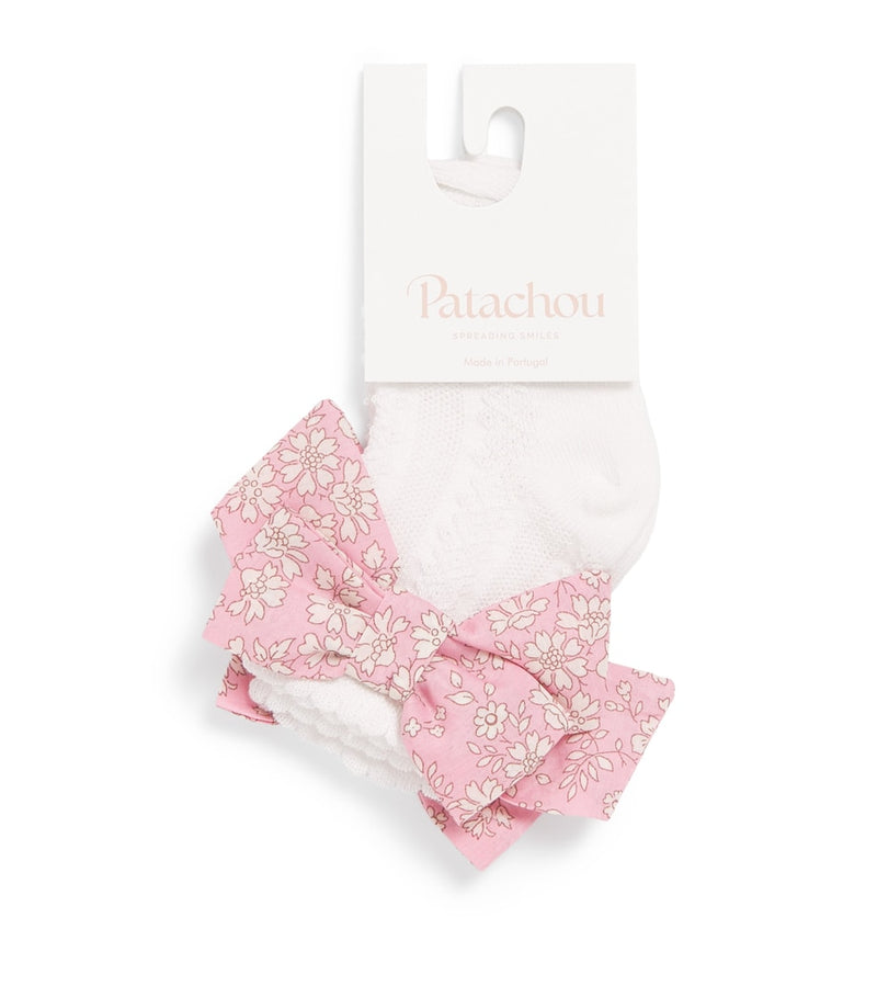 Patachou Liberty Print baby socks 0-24 months, imported from the UK