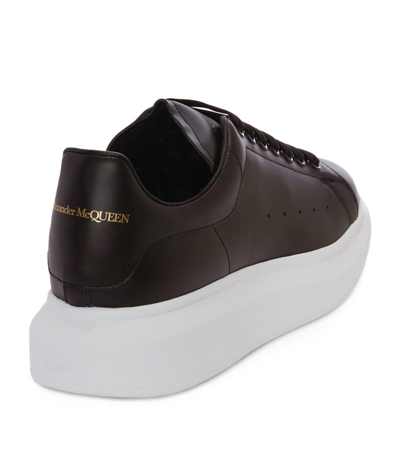 Alexander McQueen leather oversized sneakers, imported from the UK