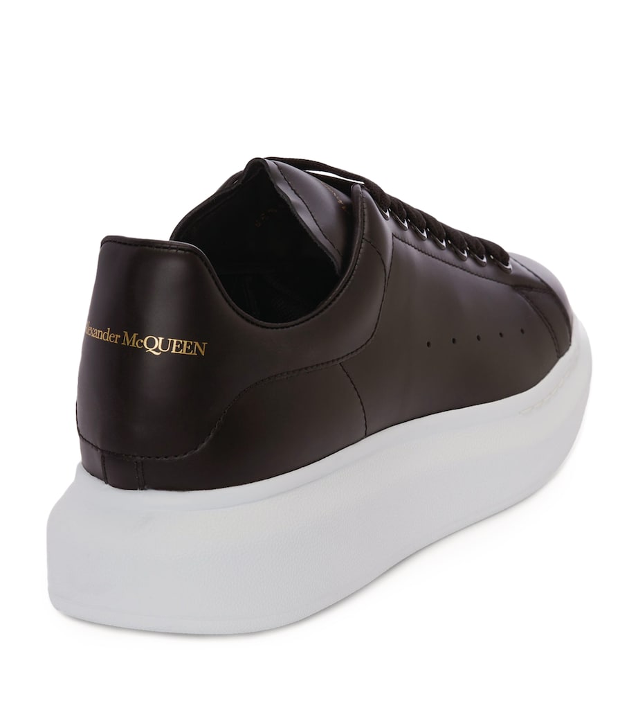 Alexander McQueen leather oversized sneakers, imported from the UK