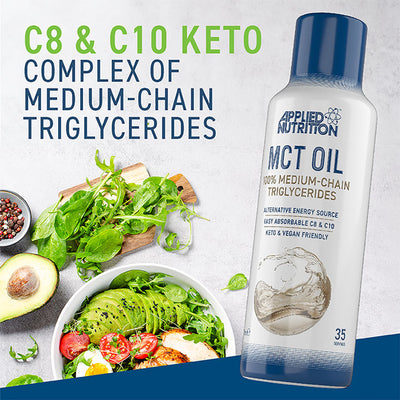 Applied Nutrition 100 % MCT Kokosolje Tilskudd 490ml