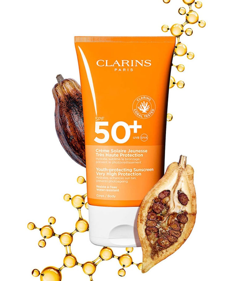 Clarins Sun Care Body Cream SPF 50+ 150ml - British product
