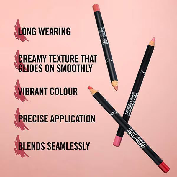Rimmel peachy lip liner shade 620, imported from the UK