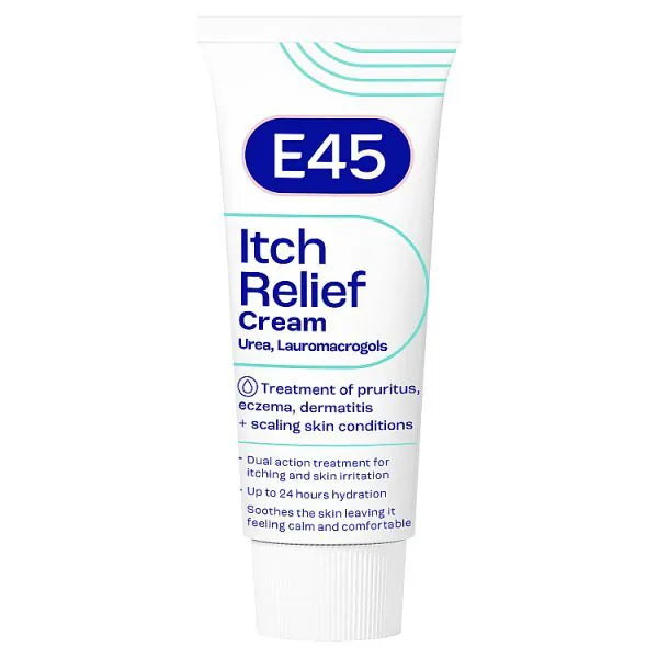 E45 Itch Relief Cream 100g moisturiser for skin - British product