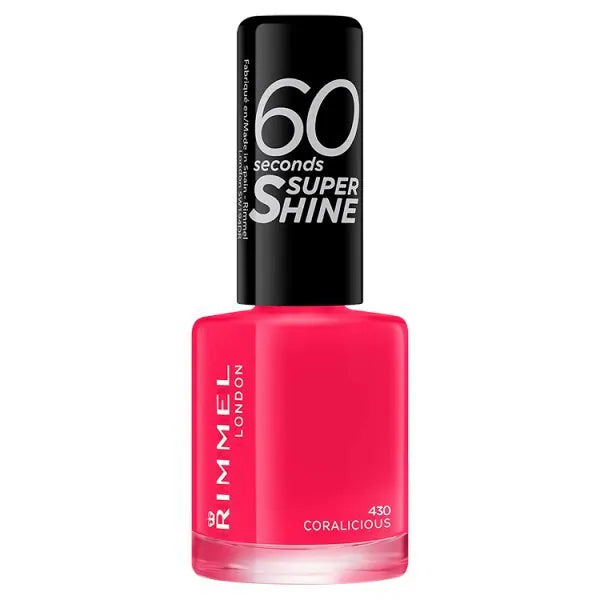 Rimmel nail polish Coralicious 8ml, imported from the UK