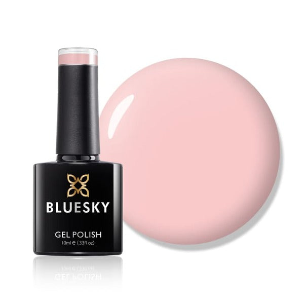Bluesky gel polish cream pink (British brand)