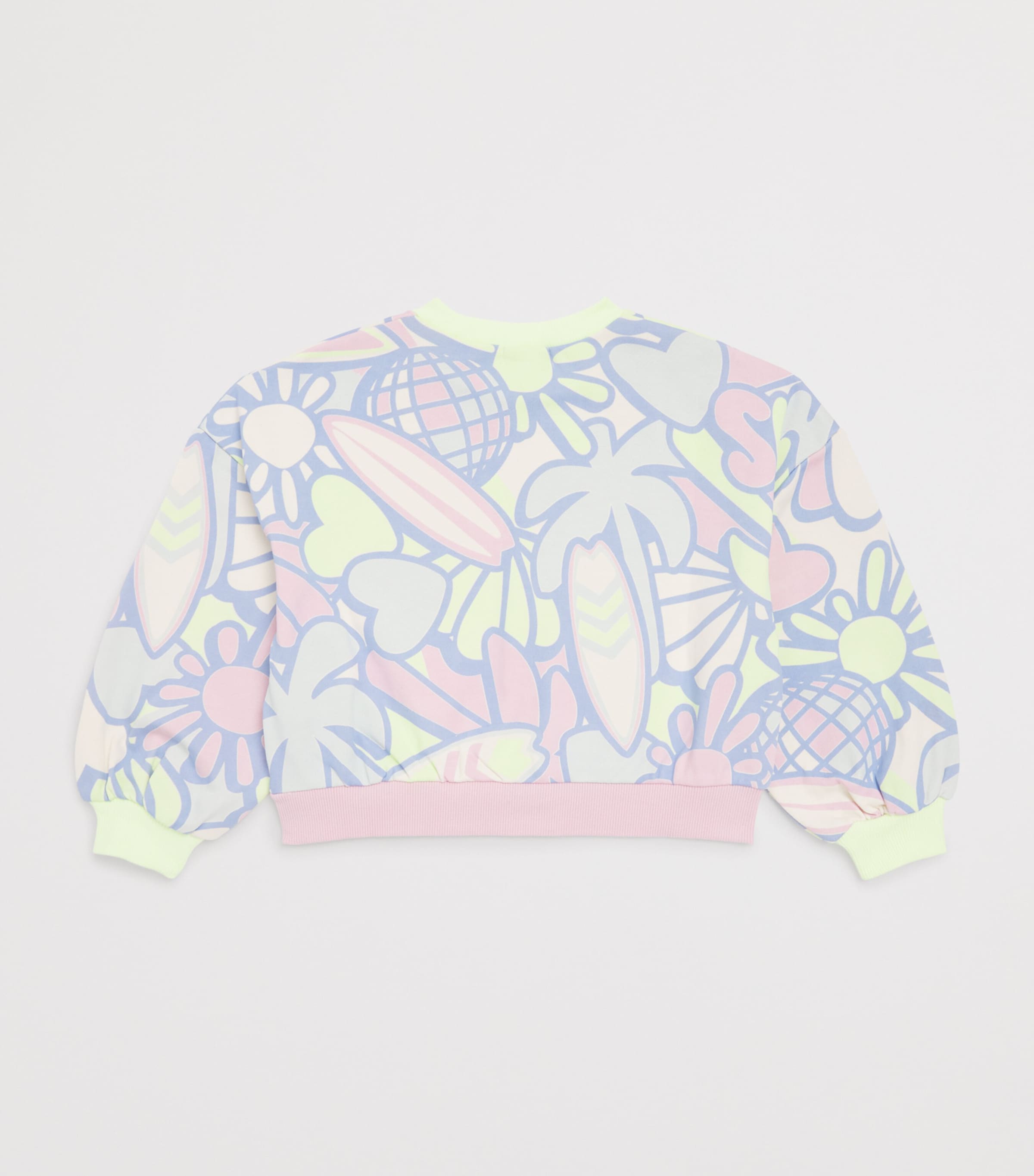 Billieblush cotton floral print children's sweatshirt 2-12 years - British product