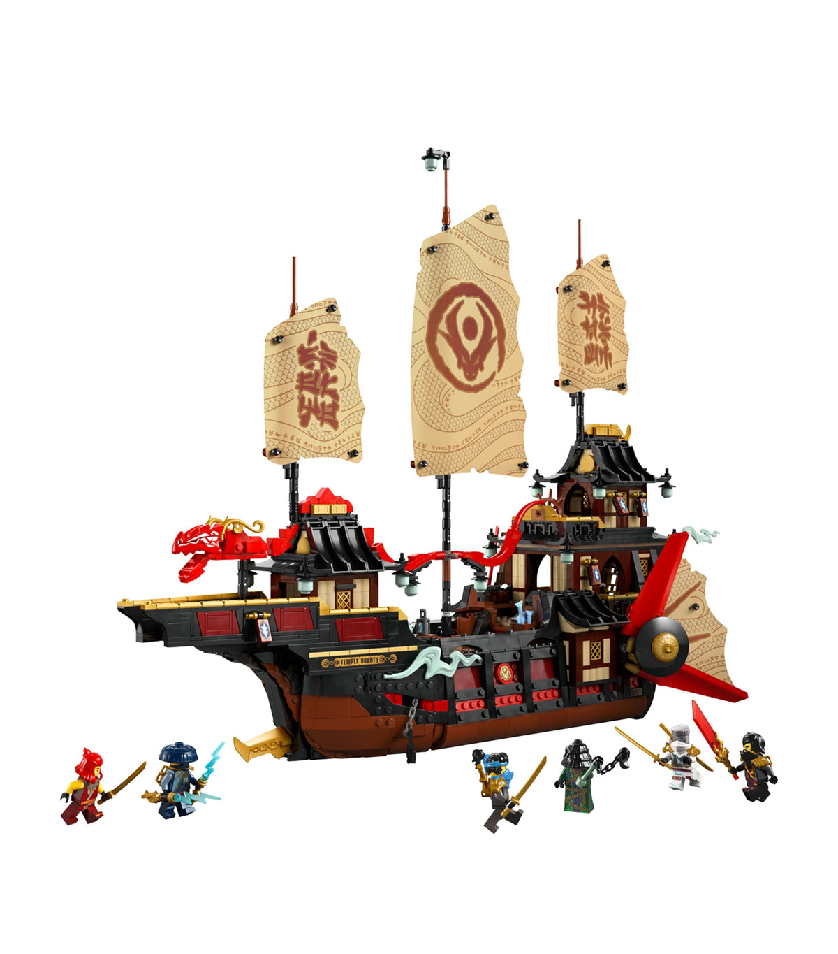 LEGO Ninjago The Temple Bounty building set, UK version