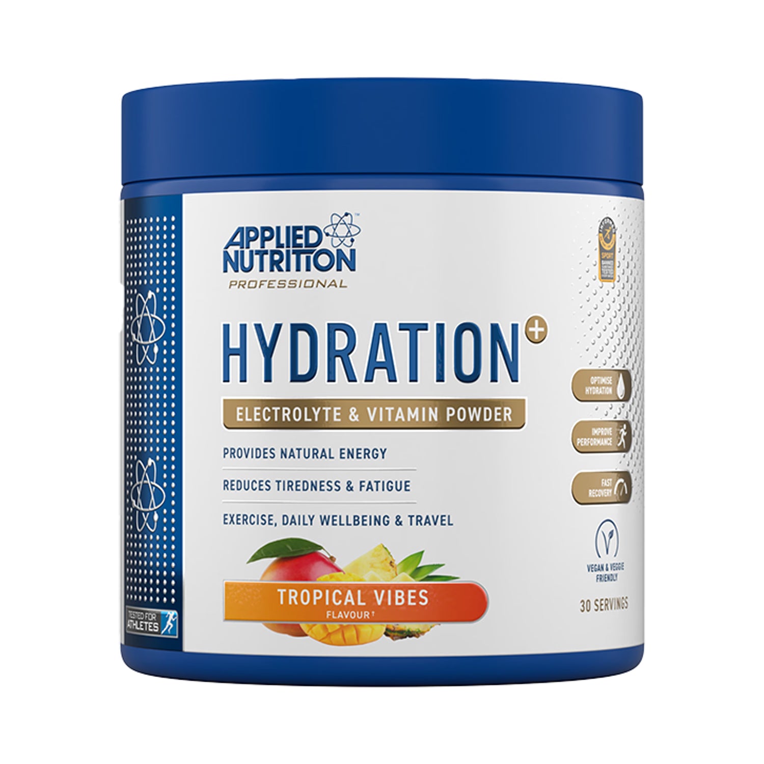 Hydration+ Powder Tropical Vibes 240g, UK version