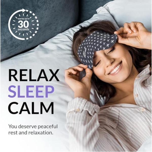 Popmask Jet Setter Eye Mask 5 Pack, imported from the UK