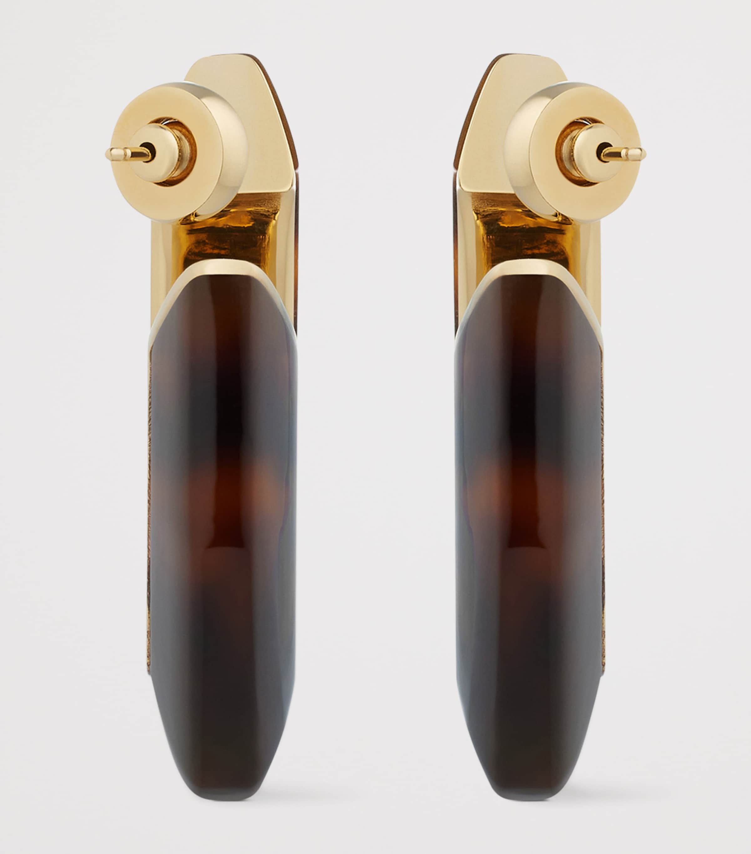 Givenchy Large Tortoiseshell Earrings