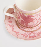 Harrods Menagerie espresso cup and saucer, UK version