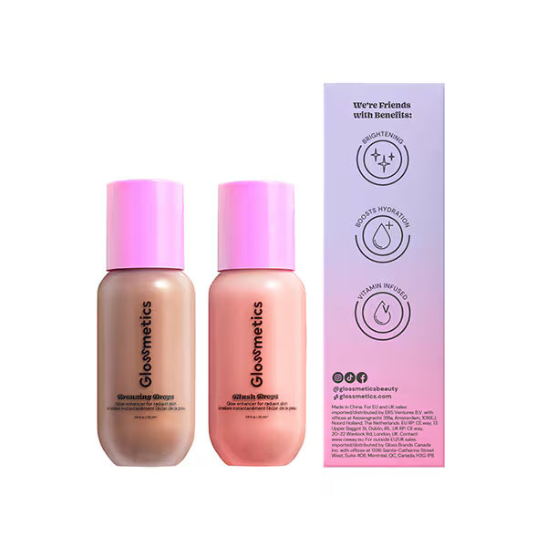DNR GLOSSMETICS Bronzing and Blush Drops Kit - British product