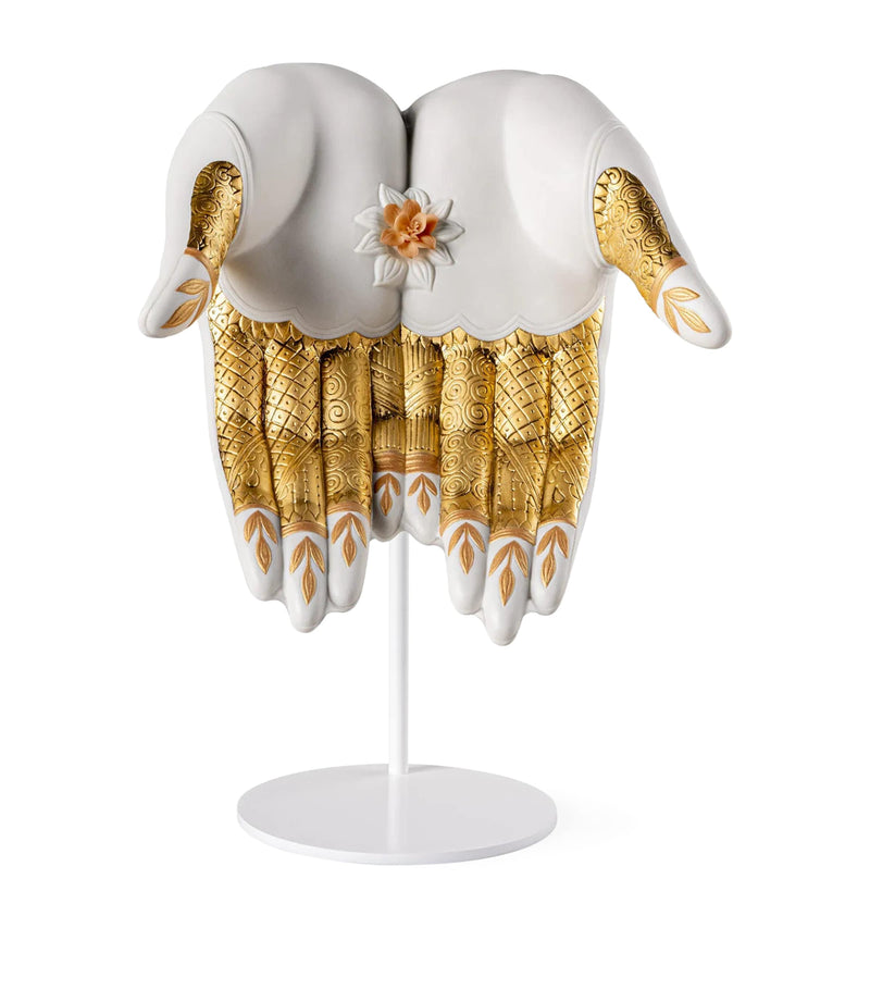 Lladró porcelain Abundance Mudra sculpture 32cm, UK version
