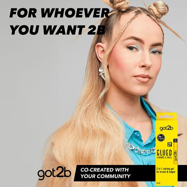 got2b eyebrow gel 2in1 Brows Edges 16ml , UK version