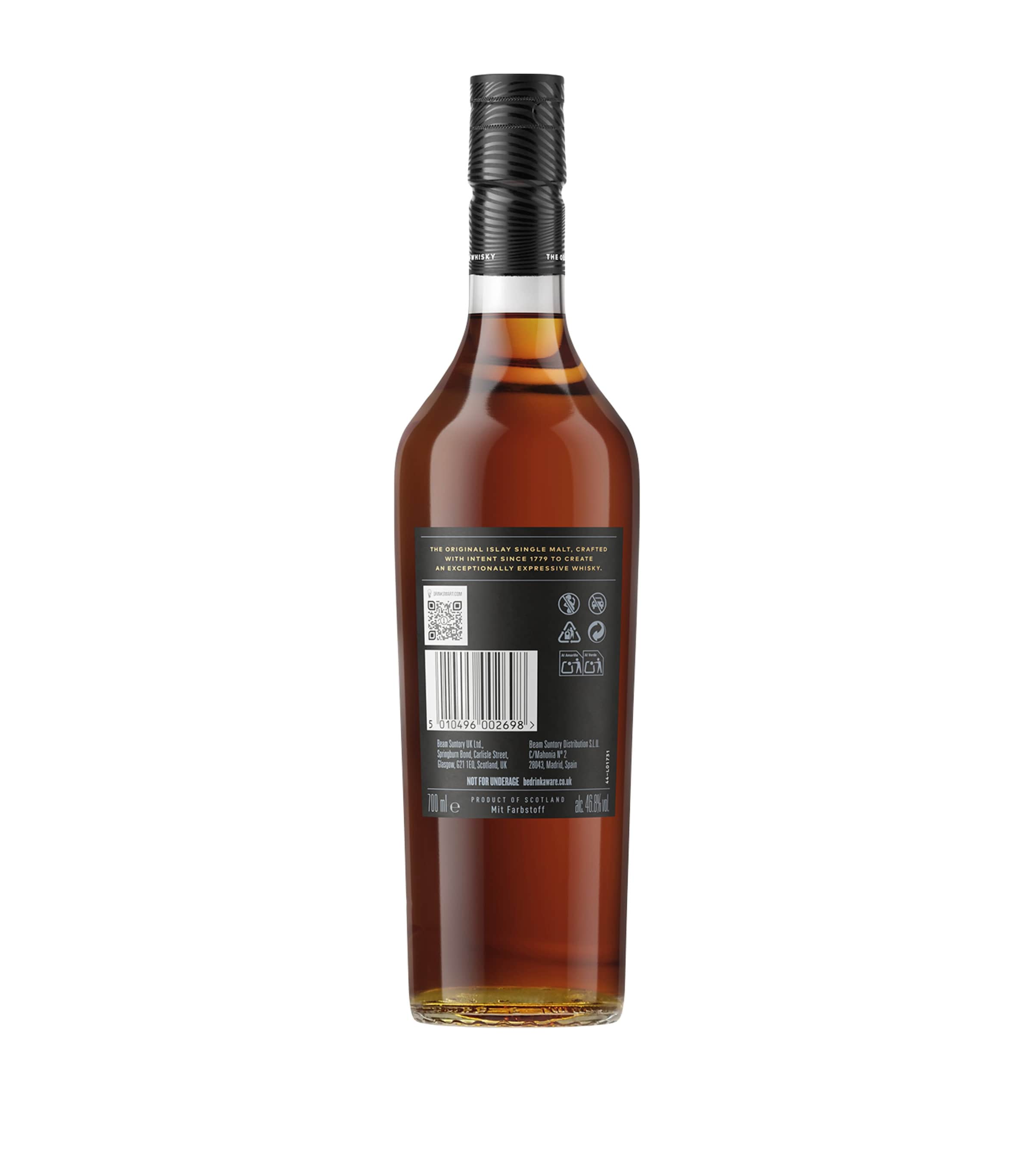 Bowmore 21-Year-Old Sherry Oak Cask Scotch Whisky 70cl - British product
