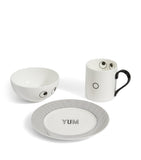 Anya Hindmarch Ceramic Eyes Mug, Bowl and Plate Set