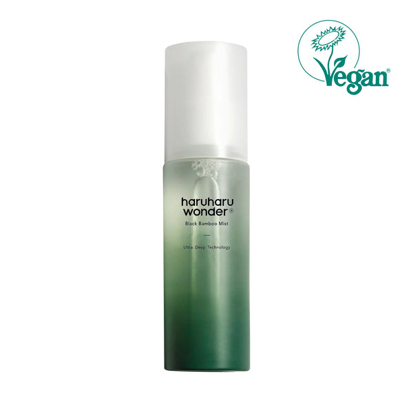 Haruharu Wonder black bamboo mist spray 80ml (British brand)