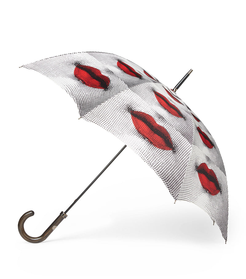 Fornasetti Printed Bocche umbrella - British product