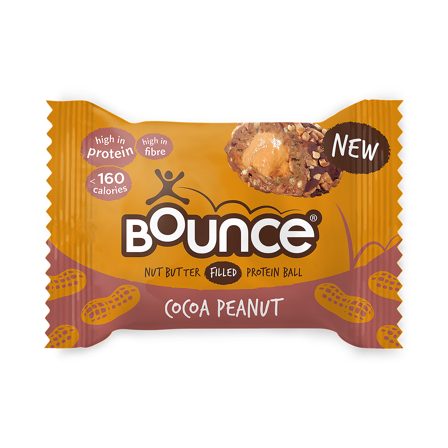 Bounce Salted Caramel Filled Protein Ball 12x 35g - 999176