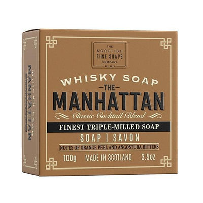 Scottish Fine Soaps Whisky Manhattan Soap Men's Grooming 100g