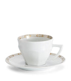 Baccarat Talleyrand porcelain tea cups and saucers set 220ml - British product