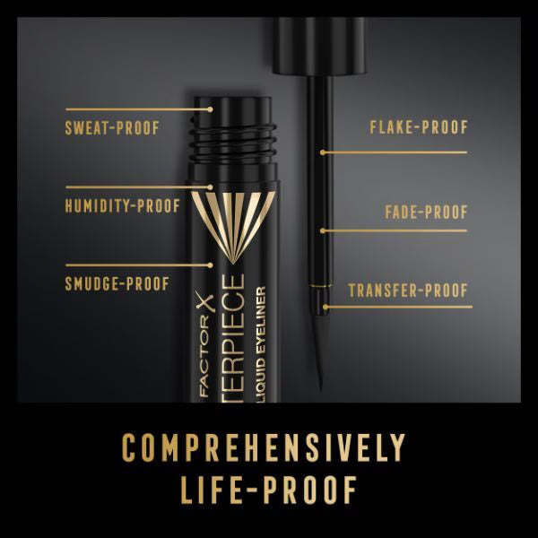 Max Factor liquid eyeliner Espresso 1.7ml, imported from the UK