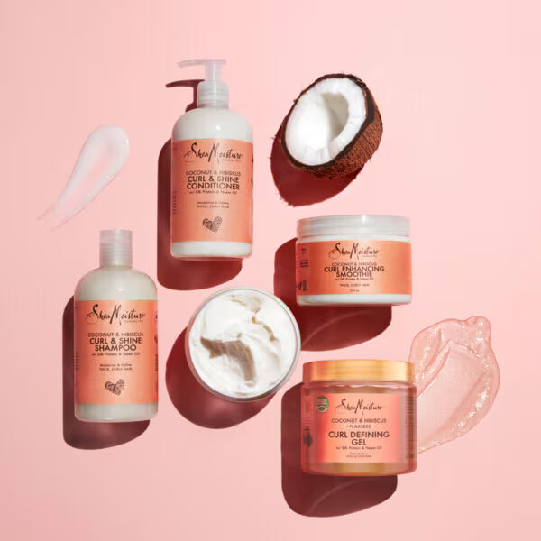 SheaMoisture Styling Gel Coconut & Hibiscus 431ml - British product