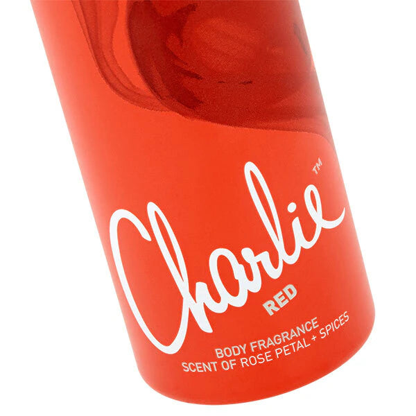 Charlie Red Body Spray 75ml bottle - British product
