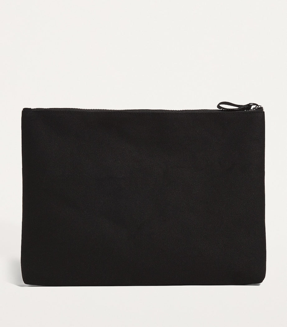 Harrods Large Cotton Logo Pouch