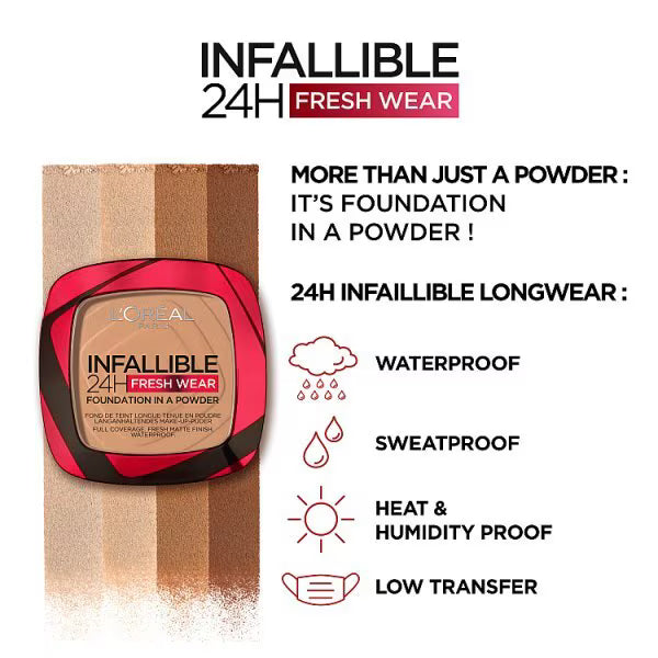 L'Oréal Paris Foundation Powder 130, UK version