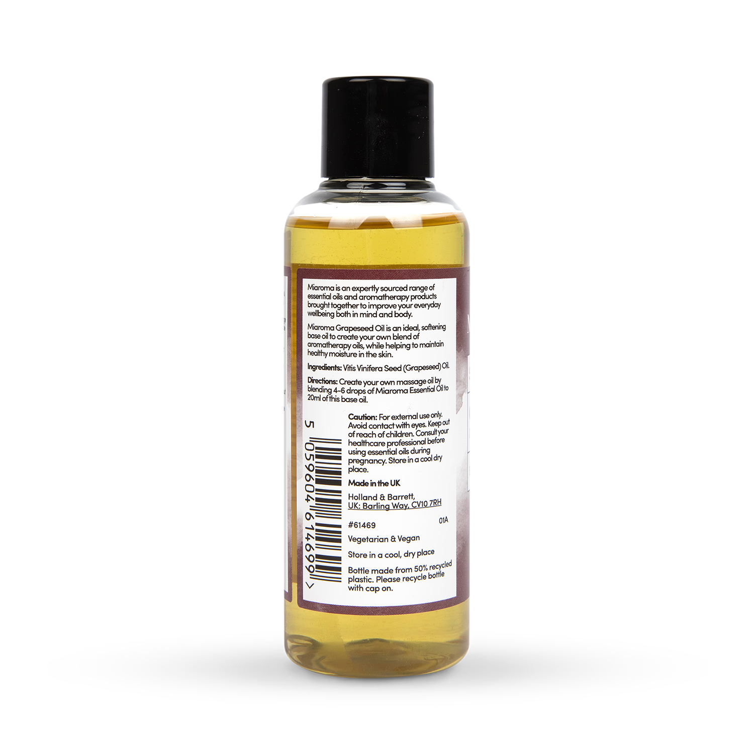 Miaroma Grapeseed Base Oil 100ml