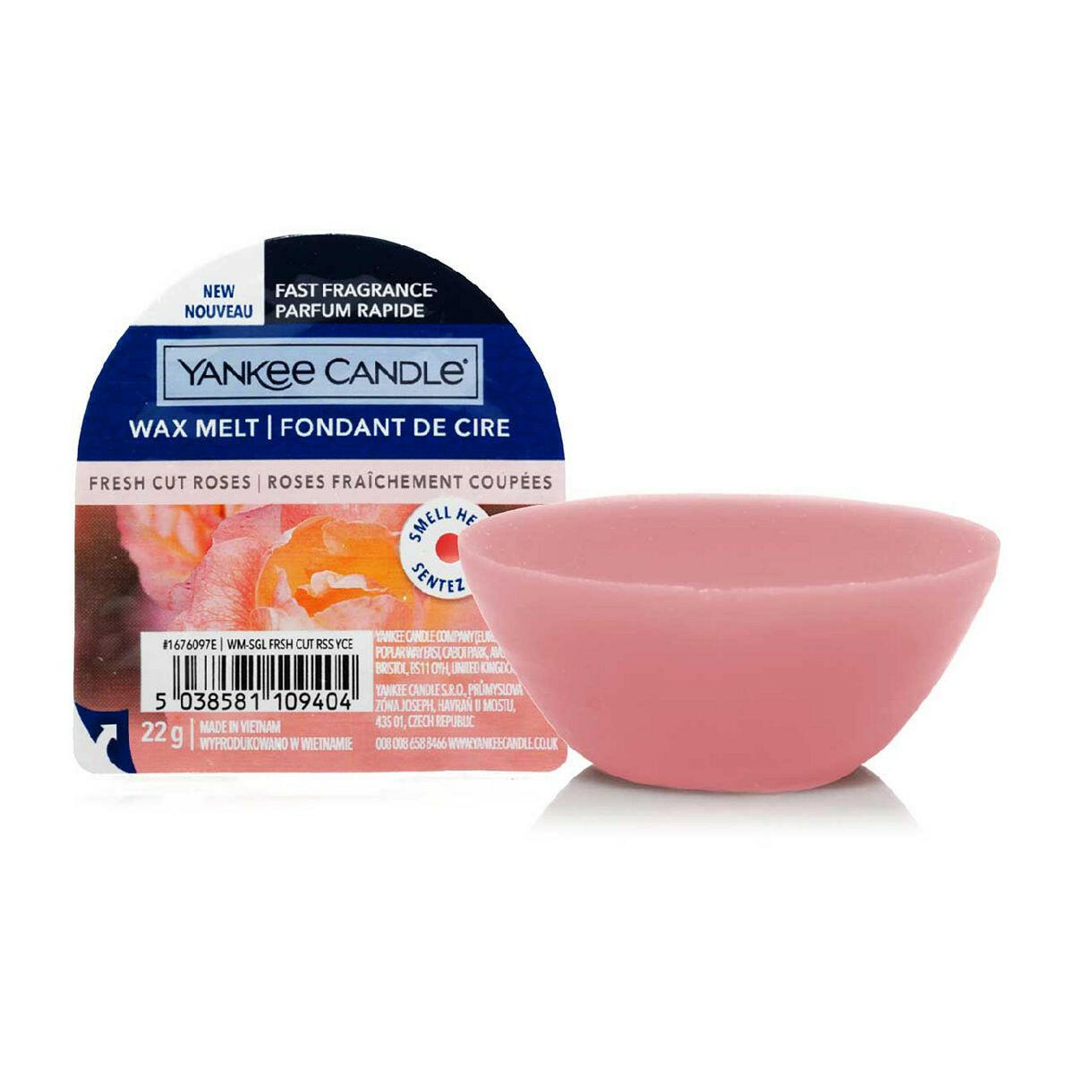 Yankee Candle Wax Melt Fresh Cut Roses GOODS Boots   