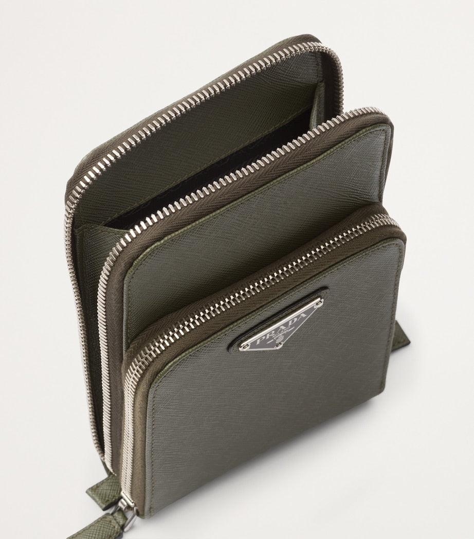 Prada Saffiano Leather Smartphone Case