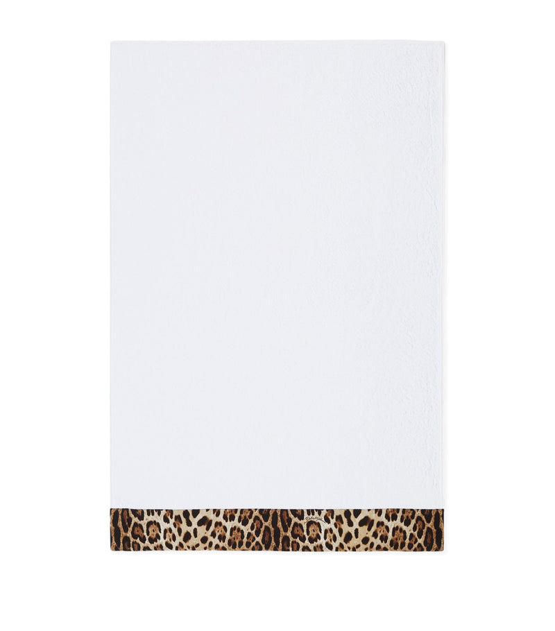 Dolce&Gabbana Leopardo bath towel set of 5 - British product