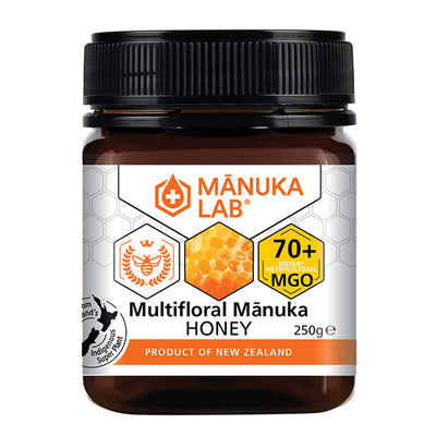 Miel de Manuka Multifloral Manuka Lab 70 MGO 250g
