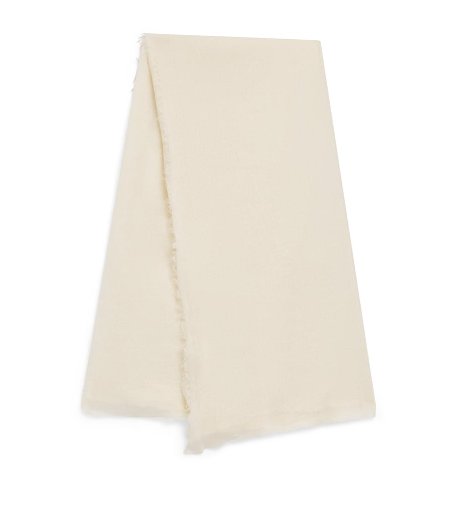 ESKANDAR cashmere scarf 127cm x 220cm - British product