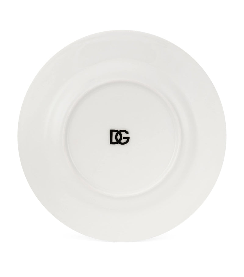 Dolce&Gabbana DG logo bread plates 17cm - British product